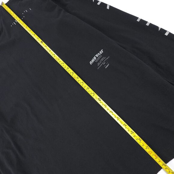 BEN TAVERNITI Unravel Black Long Sleeve Racing Jersey Skate T-Shirt Y2k Grunge - Picture 5 of 10